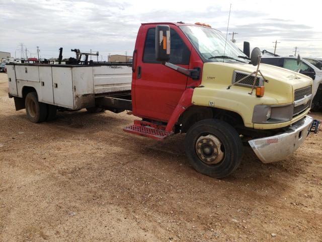 1GBE5C1G66F415354 - 2006 CHEVROLET C5500 C5C0 RED photo 4