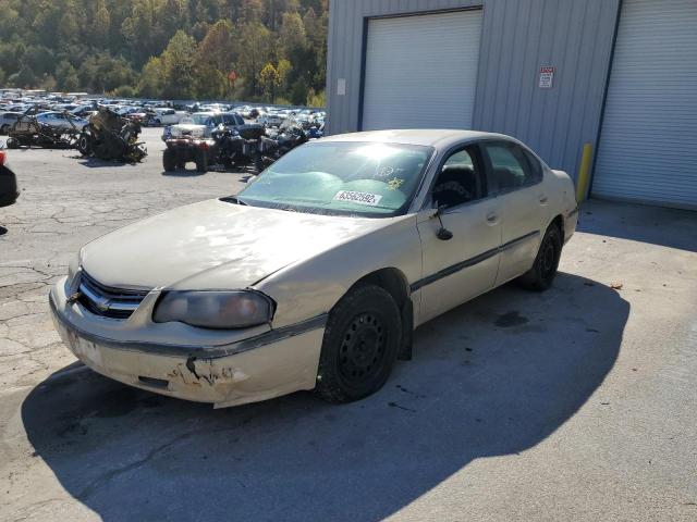 2G1WF52E059340351 - 2005 CHEVROLET IMPALA TAN photo 9