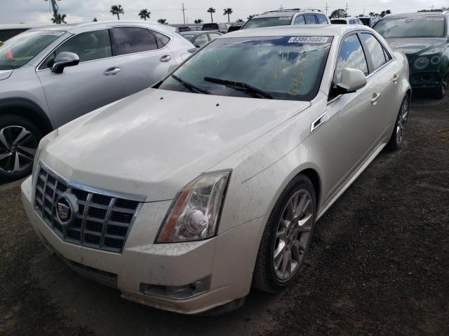 1G6DP5E39C0133392 - 2012 CADILLAC CTS PREMIU BEIGE photo 2