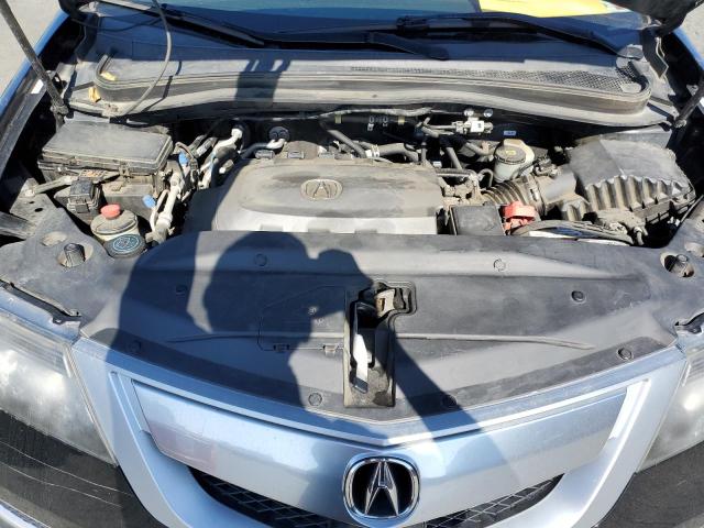 2HNYD2H55BH524093 - 2011 ACURA MDX ADVANC BLACK photo 7