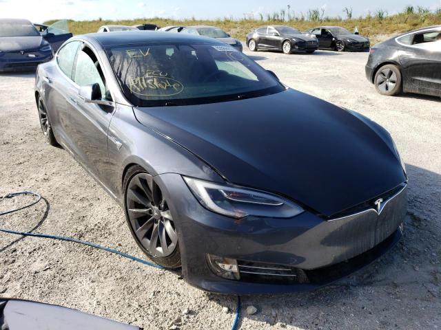 5YJSA1E21LF364102 - 2020 TESLA MODEL S BLACK photo 1