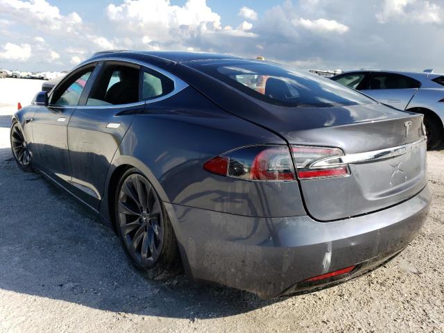 5YJSA1E21LF364102 - 2020 TESLA MODEL S Սև լուսանկար 3