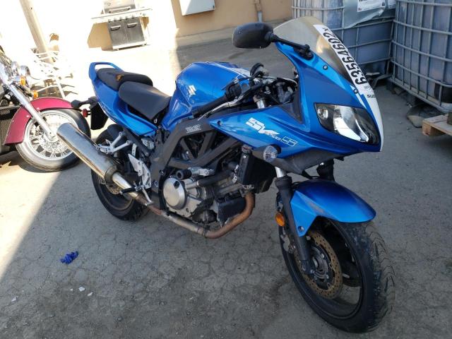 JS1VP53B792100295 - 2009 SUZUKI SV650 A BLUE photo 1