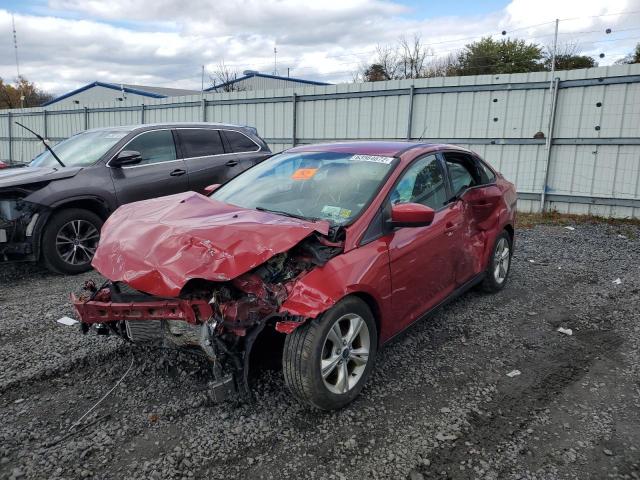 1FAHP3F22CL442425 - 2012 FORD FOCUS RED photo 2