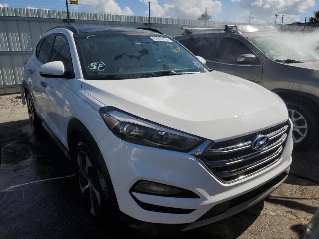 KM8J33A20JU767995 - 2018 HYUNDAI TUCSON VAL WHITE photo 1