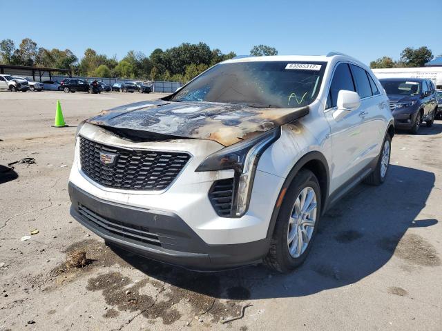 1GYAZAR46KF202003 - 2019 CADILLAC XT4 LUXURY WHITE photo 2