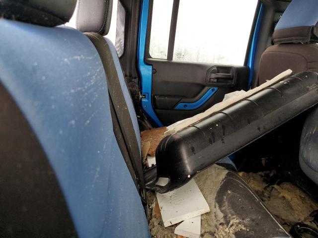1C4HJWEG1FL718530 - 2015 JEEP WRANGLER U BLUE photo 6
