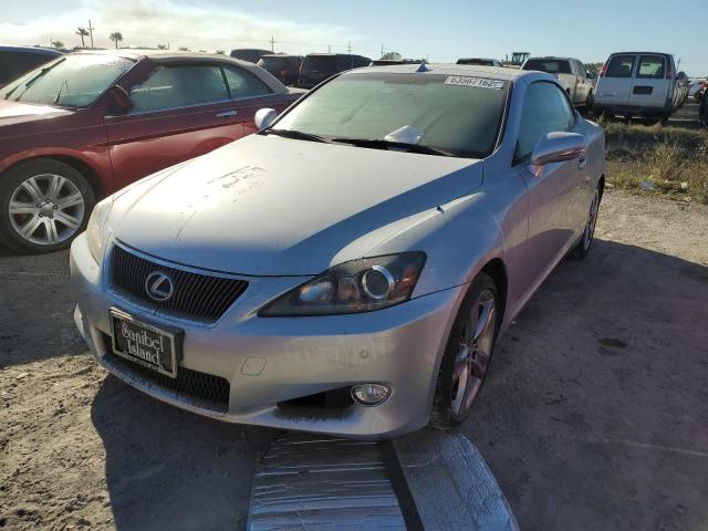 JTHFF2C27E2530669 - 2014 LEXUS IS 250 SILVER photo 2