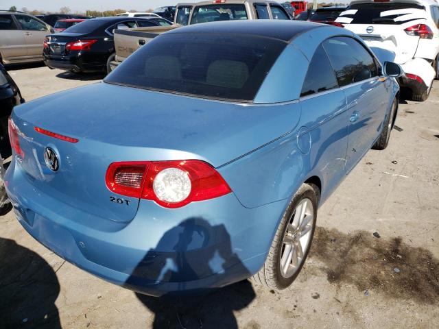WVWFA71F88V036617 - 2008 VOLKSWAGEN EOS LUX 蓝色 照片 4