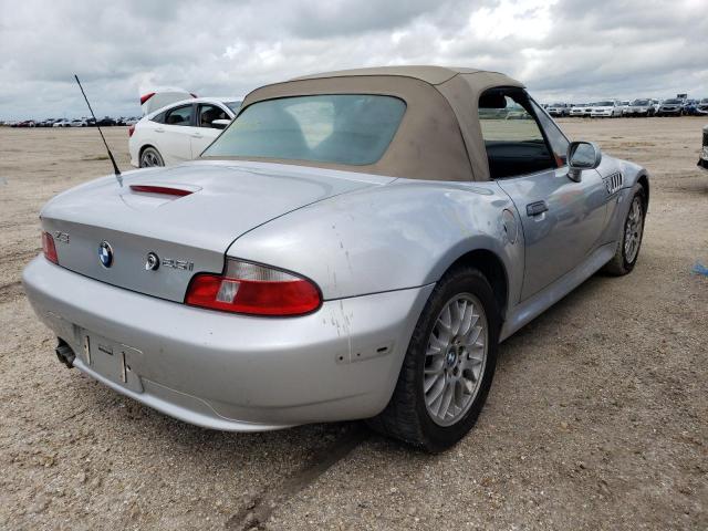 WBACN33401LK48101 - 2001 BMW Z3 2.5 SILVER photo 4