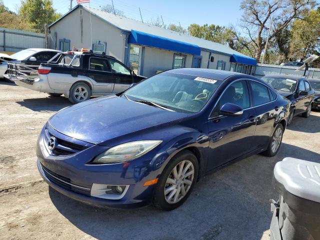 1YVHZ8CH6B5M03859 - 2011 MAZDA 6 I BLUE photo 2