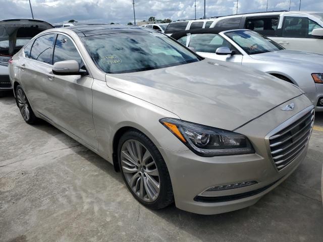 KMHGN4JF8FU086729 - 2015 HYUNDAI GENESIS 5. SILVER photo 1