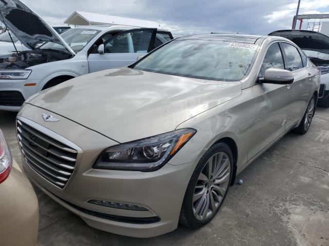 KMHGN4JF8FU086729 - 2015 HYUNDAI GENESIS 5. SILVER photo 2