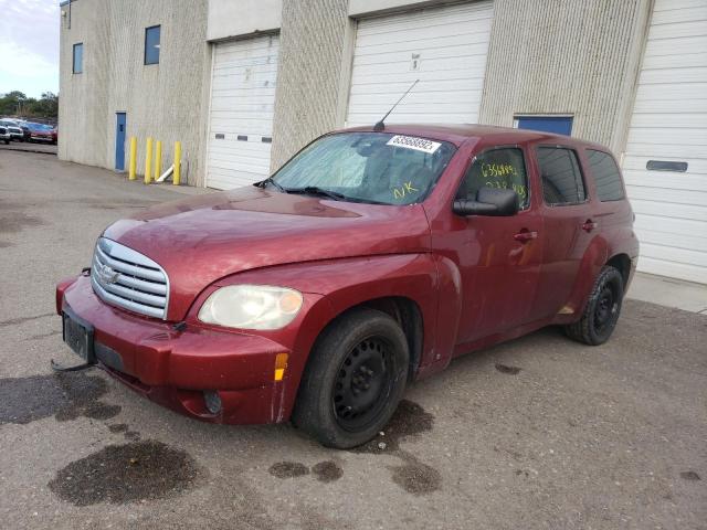 3GNDA13D08S564200 - 2008 CHEVROLET HHR LS RED photo 2