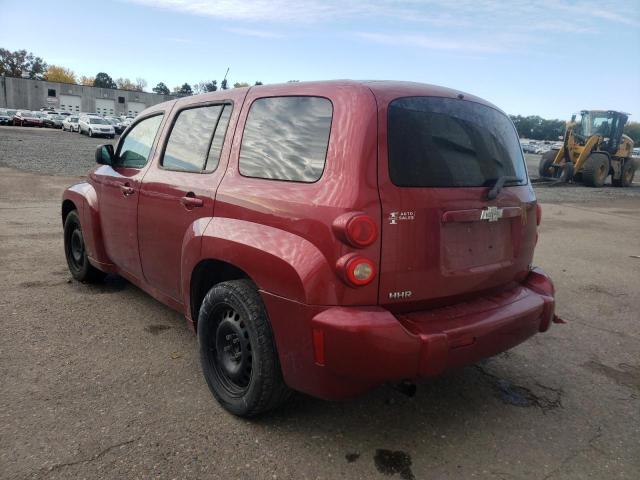 3GNDA13D08S564200 - 2008 CHEVROLET HHR LS RED photo 3