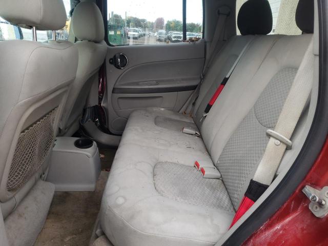 3GNDA13D08S564200 - 2008 CHEVROLET HHR LS RED photo 6