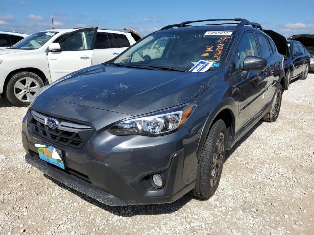 JF2GTAEC5MH244945 - 2021 SUBARU CROSSTREK CHARCOAL photo 2