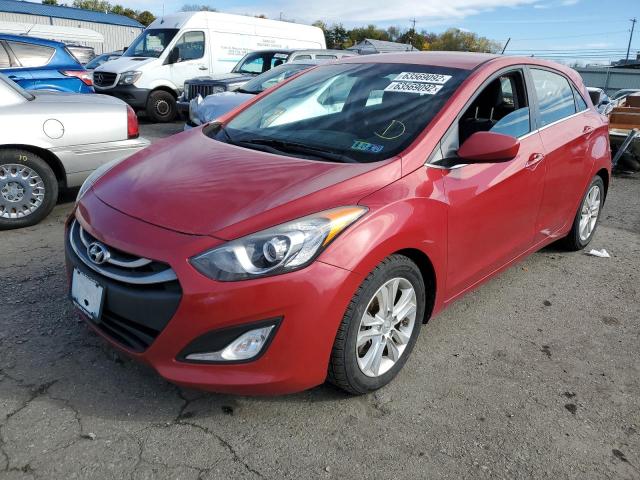 KMHD35LH3FU237537 - 2015 HYUNDAI ELANTRA GT RED photo 2