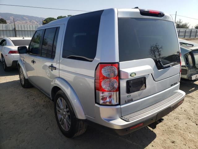 SALAK2D43AA519166 - 2010 LAND ROVER LR4 HSE LU SILVER photo 3