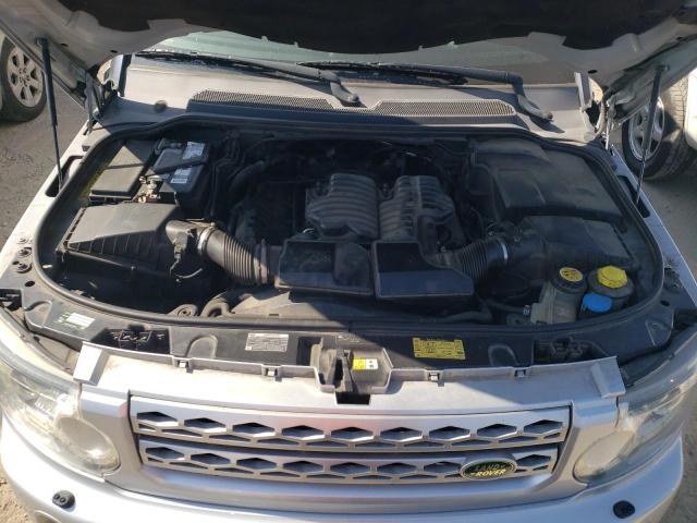 SALAK2D43AA519166 - 2010 LAND ROVER LR4 HSE LU SILVER photo 7