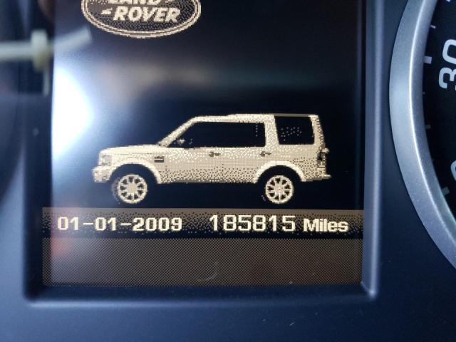 SALAK2D43AA519166 - 2010 LAND ROVER LR4 HSE LU SILVER photo 8