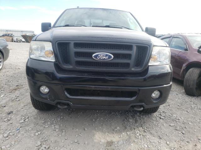 1FTRX14W88FC23631 - 2008 FORD F150 BLACK photo 9