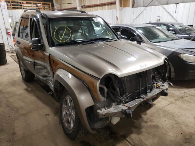 1J4GL58K04W261151 - 2004 JEEP LIBERTY TAN photo 1