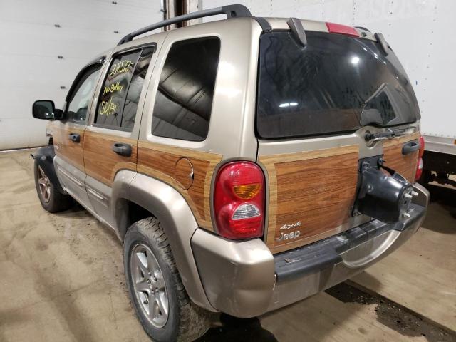 1J4GL58K04W261151 - 2004 JEEP LIBERTY TAN photo 3