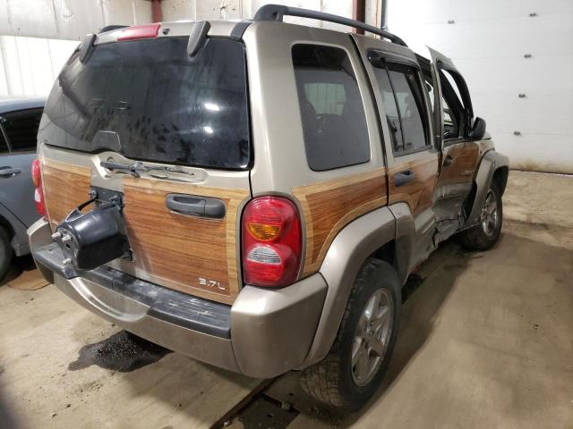 1J4GL58K04W261151 - 2004 JEEP LIBERTY TAN photo 4