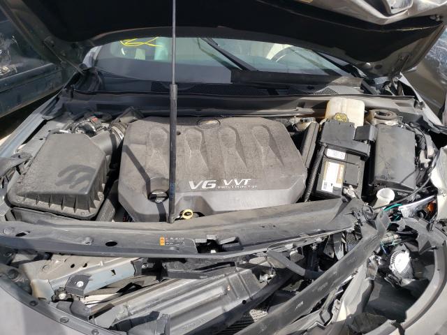 2G1145S36H9195688 - 2017 CHEVROLET IMPALA PRE ნაცრისფერი ფოტო 7