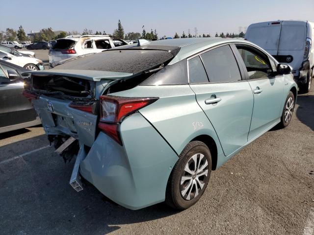 JTDL9RFU5L3019163 - 2020 TOYOTA PRIUS LE GREEN photo 4