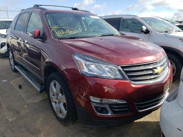 1GNKRJKD3HJ166823 - 2017 CHEVROLET TRAVERSE P RED photo 1