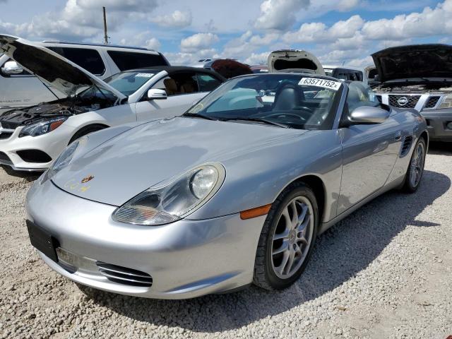 WP0CA29863U624672 - 2003 PORSCHE BOXSTER SILVER photo 2