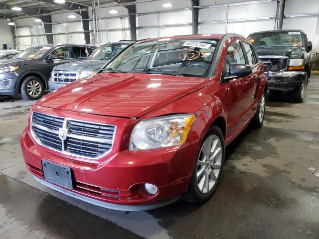 1B3CB5HAXAD584517 - 2010 DODGE CALIBER HE RED photo 2