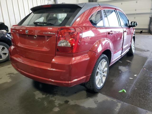 1B3CB5HAXAD584517 - 2010 DODGE CALIBER HE RED photo 4