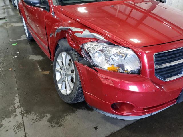 1B3CB5HAXAD584517 - 2010 DODGE CALIBER HE RED photo 9