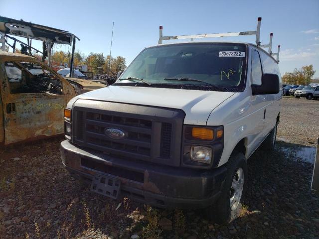 1FTNE2EL6EDA22638 - 2014 FORD E250 CARGO WHITE photo 2