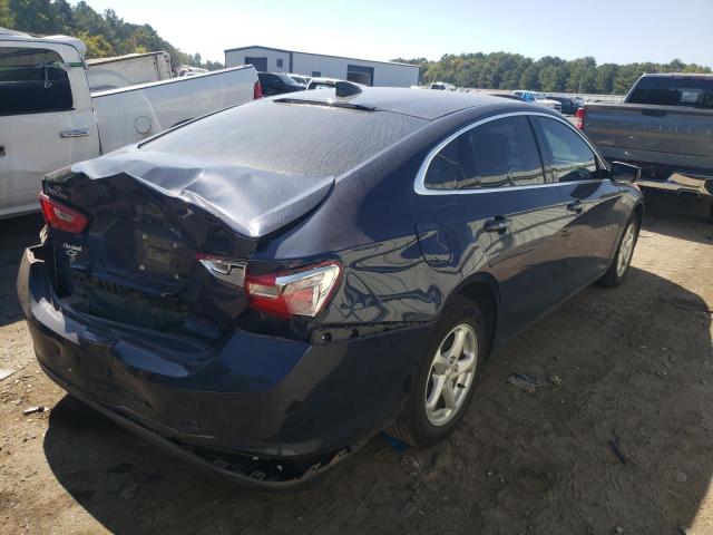 1G1ZB5ST2JF238221 - 2018 CHEVROLET MALIBU LS BLUE photo 4