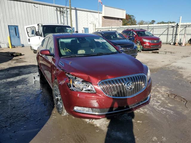 1G4G45G39GF259766 - 2016 BUICK LACROSSE S BURGUNDY photo 1