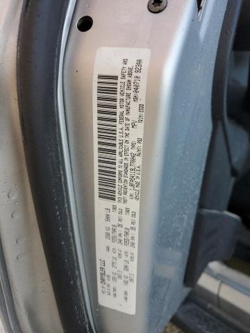 1J8FA54119L770042 - 2009 JEEP WRANGLER S SILVER photo 10