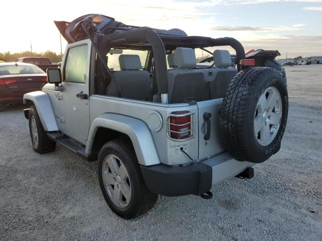 1J8FA54119L770042 - 2009 JEEP WRANGLER S SILVER photo 3