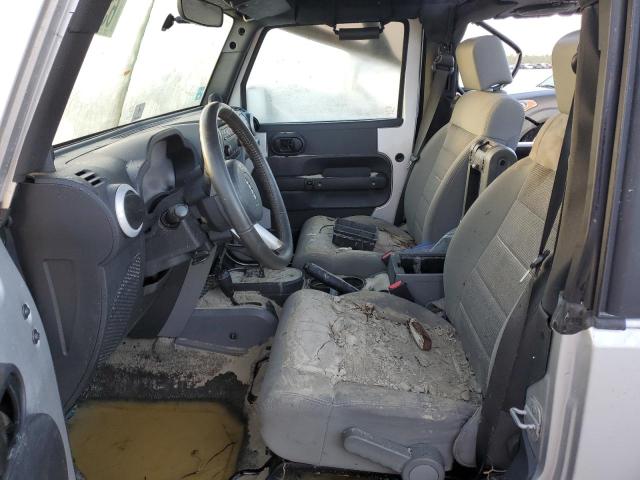 1J8FA54119L770042 - 2009 JEEP WRANGLER S SILVER photo 5