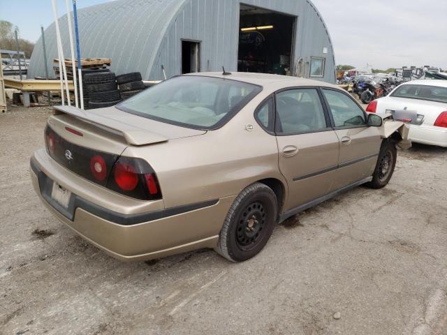 2G1WF52E459383672 - 2005 CHEVROLET IMPALA TAN photo 4