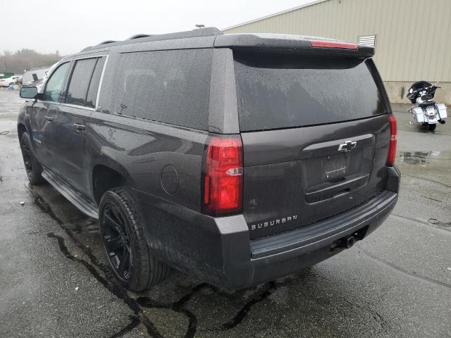 1GNSKJKC2FR505243 - 2015 CHEVROLET SUBURBAN K GRAY photo 3