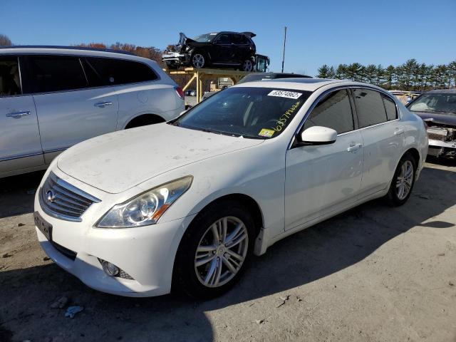 JN1CV6AR2CM677825 - 2012 INFINITI G37 WHITE photo 2