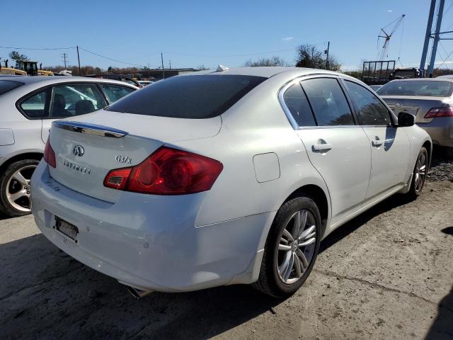 JN1CV6AR2CM677825 - 2012 INFINITI G37 WHITE photo 4