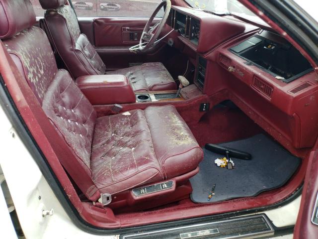 1G6KS5158KU822330 - 1989 CADILLAC SEVILLE WHITE photo 5