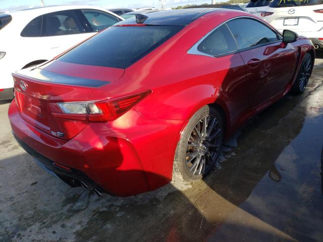 JTHHP5BC6F5003191 - 2015 LEXUS RC-F RED photo 4