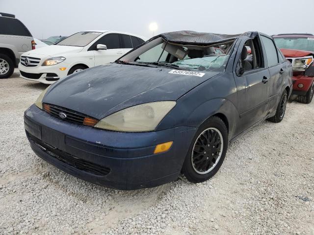 1FAFP33P13W267543 - 2003 FORD FOCUS LX BLUE photo 2