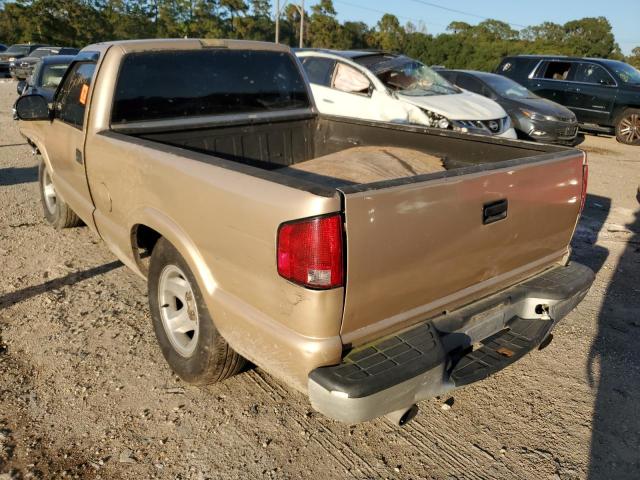 1GCCS1445WK184911 - 1998 CHEVROLET S TRUCK S1 TAN photo 3